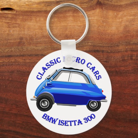 BMW Isetta 300 Key Ring Sleutelhanger (Voorkant)