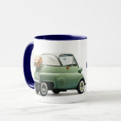 BMW Isetta Coffee Cup Mok (Voorkant links)