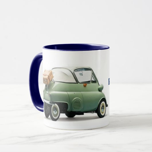 BMW Isetta Coffee Cup Mok (Voorkant links)