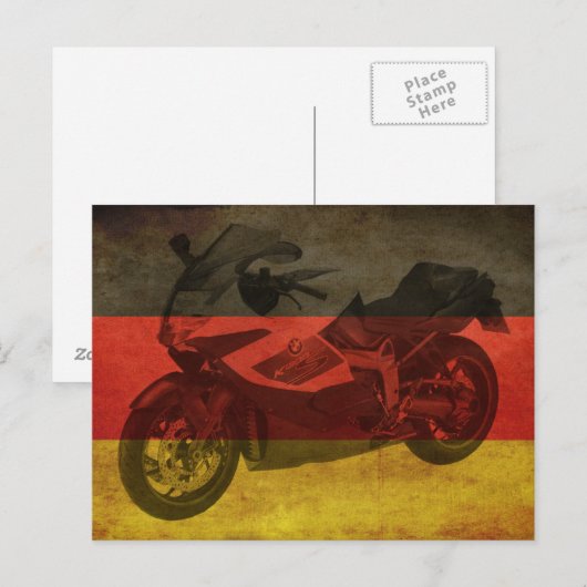 BMW K1300 S BRIEFKAART (Voorkant / Achterkant)