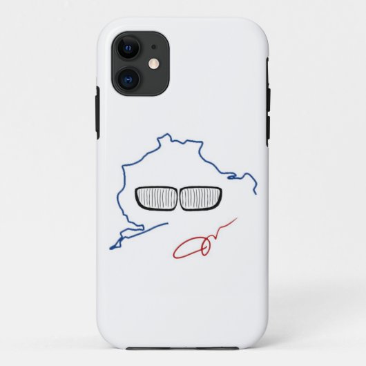 BMW Kidney Grill / Nurburgring Edition (White) Case-Mate iPhone Case (Achterkant)