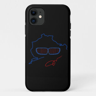 BMW Kidney Grill / Nurburgring Edition (zwart) iPhone 11 Hoesje