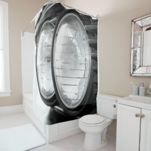  BMW-koplampen Douchegordijn