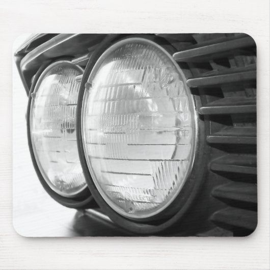  BMW koplampen mousepad Muismat (Voorkant)