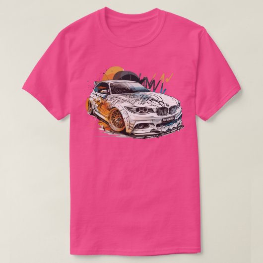BMW liefhebber 4 T-shirt (Design voorkant)