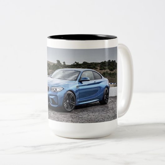 BMW M3 Coffee-mok Tweekleurige Koffiemok (Voorkant rechts)