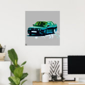 BMW M3 E30 POSTER (Thuiskantoor)