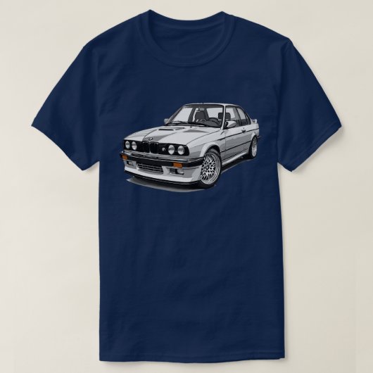BMW M3 E30 T-SHIRT (Design voorkant)