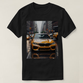 BMW M3 in de regen – New York City Performance T-S T-shirt