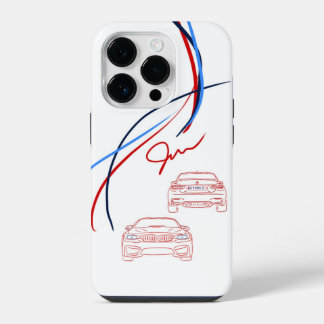 BMW M3/M4 Stripes iPhone 14 Hoesje iPhone 14 Pro Hoesje