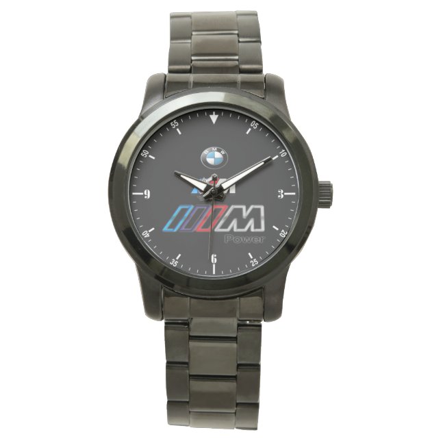 BMW M3 Motor Quartz horloge (Voorkant)