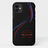 BMW M3 Stripes iPhone5 Hoesje-Mate Hoesje (Achterkant)