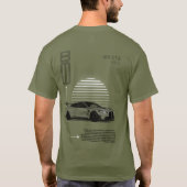 BMW M4 GT3 T-SHIRT (Achterkant)