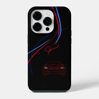 BMW M4 Strepen iPhone 14 Hoesje iPhone 14 Pro Hoesje