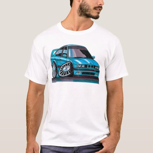 BMW M5 5-serie met prachtig ontwerp T-shirt (Voorkant)
