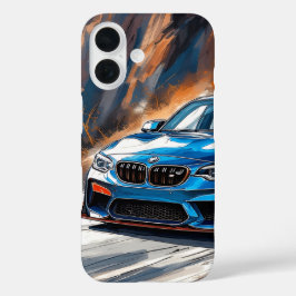 BMW M-Force Velocity Art iPhone 16 Hoesje