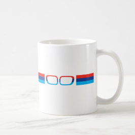 BMW M horizontale strepen en nieren Koffiemok