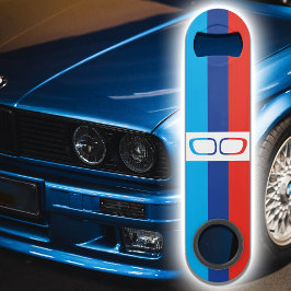 BMW M kleur strepen en nieren fan-art Speed Flessenopener