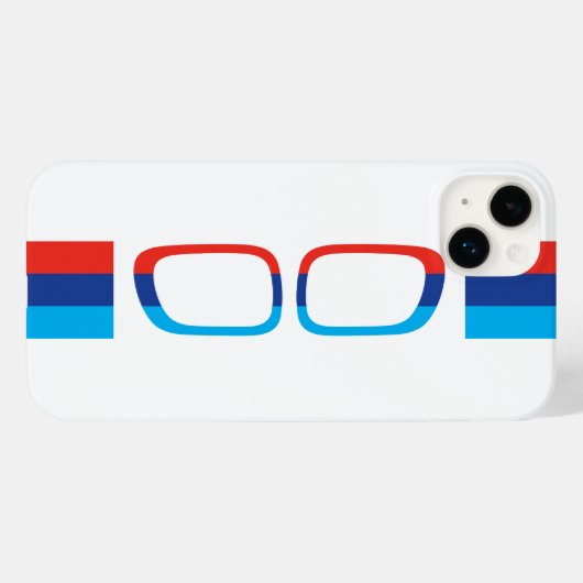 BMW M strepen en nieren Case-Mate iPhone Case (Achterkant (horizontaal))