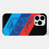 BMW M Wolf Black Edition iPhone Hoesje (Achterkant horizontaal)