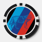 BMW M Wolf Fan Art Poker Chips (Voorkant)