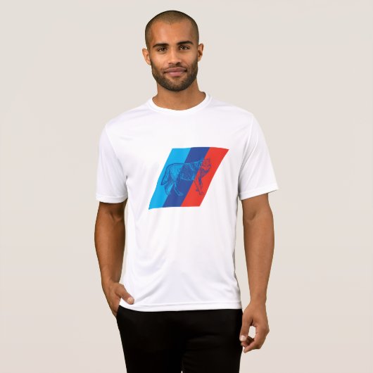 BMW M Wolf T-shirt (Voorkant volledig)