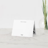 BMW Motor Bike Birthday Kaart (Achterkant)