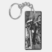 BMW Motor Bike Birthday Sleutelhanger (Voorkant Links)