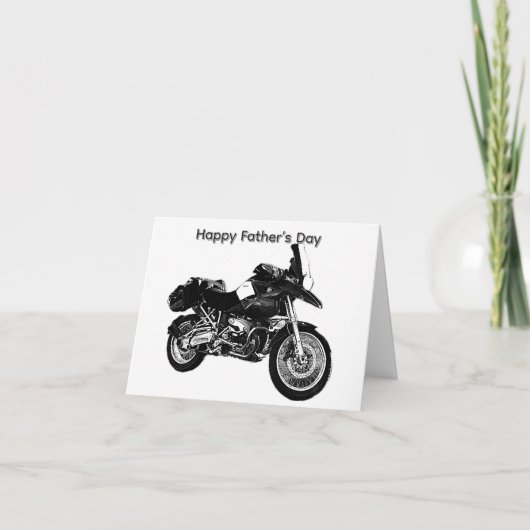 BMW Motor Vaderdag Kaart (Voorkant)