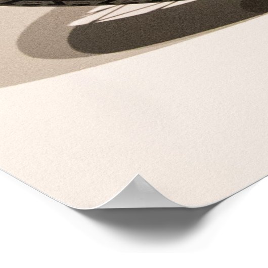 BMW MOTORCYCLUS 1934 R7 CONCEPT ART DECO POSTER (Hoek)