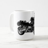 BMW-motorfiets Koffiemok (Voorkant links)