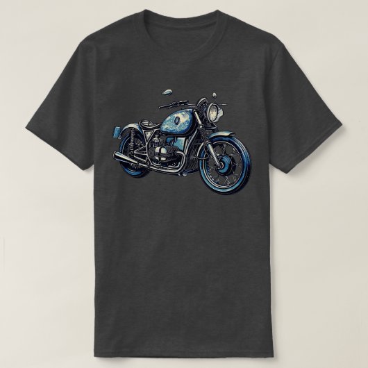 BMW-motorfiets T-shirt (Design voorkant)