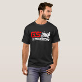 Bmw R1200 Gs T-shirt motorfiets (Voorkant volledig)