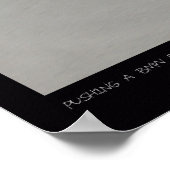 BMW R 1200 GS cornering Poster (Hoek)