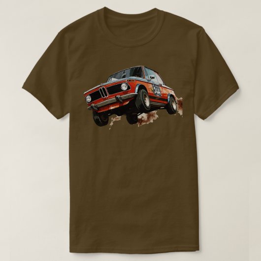 BMW Race auto T-shirt (Design voorkant)