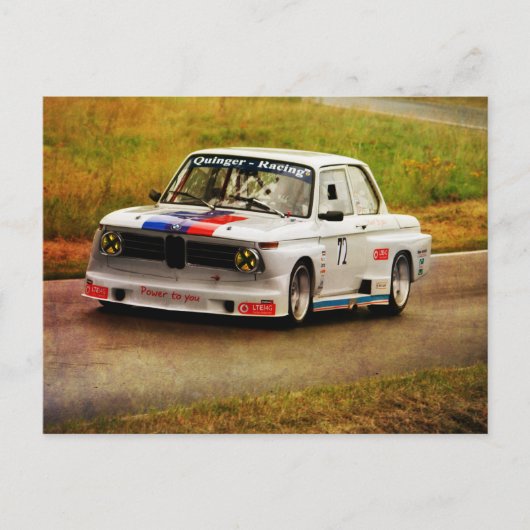 BMW-Racing Briefkaart (Voorkant)