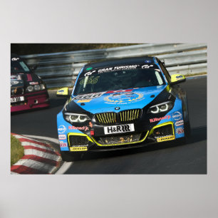 BMW RACING POSTER