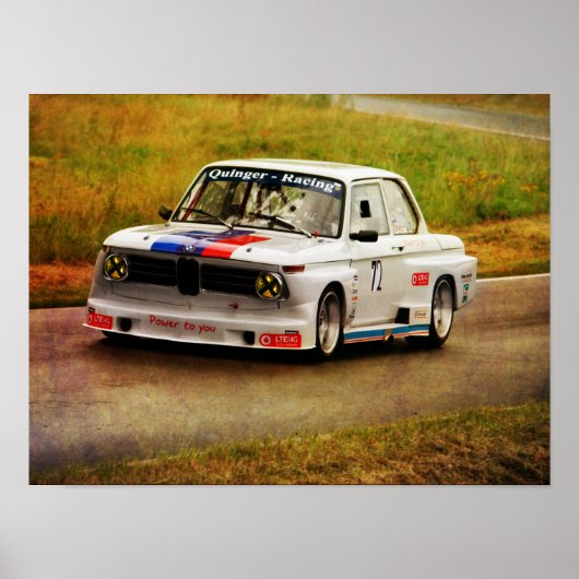 BMW-Racing Poster (Voorkant)