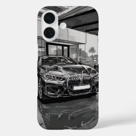 BMW - Schaduw Grille Dominantie iPhone 16 Hoesje