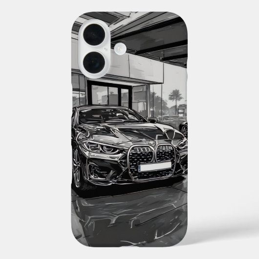 BMW - Schaduw Grille Dominantie Case-Mate iPhone Case (Achterkant)