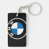 BMW-sleutelhanger eenvoudig en basic Sleutelhanger (achterkant)