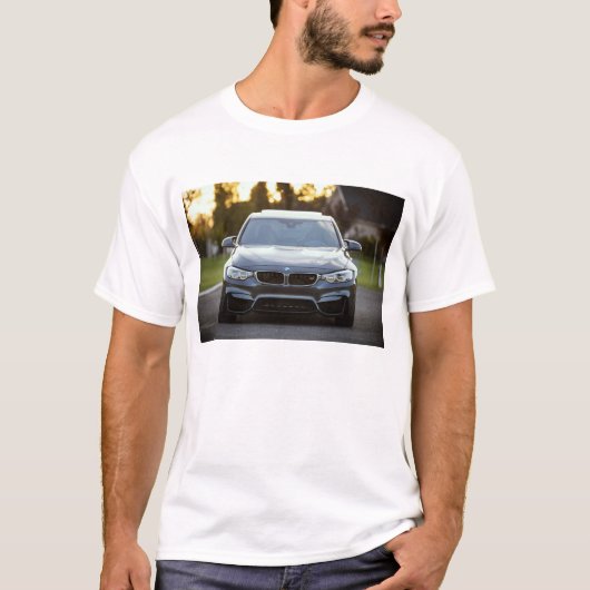 BMW SPORTS CAR Mannen Basic T-Shirt (Voorkant)