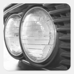  BMW-sticker voor koplampen Vierkante Sticker