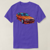 BMW verlaagde e38 T-shirt (Design voorkant)