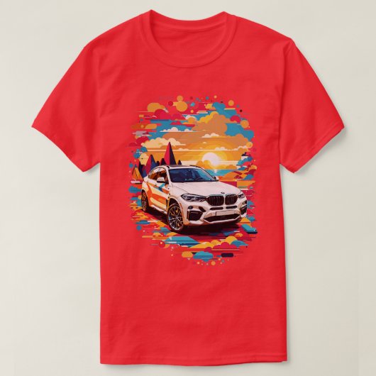 BMW X6 SUV 1 T-SHIRT (Design voorkant)