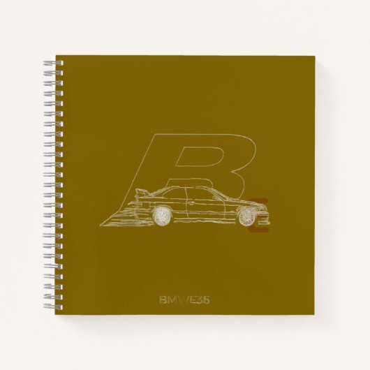 BMWE36 NOTITIEBOEK (Voorkant)