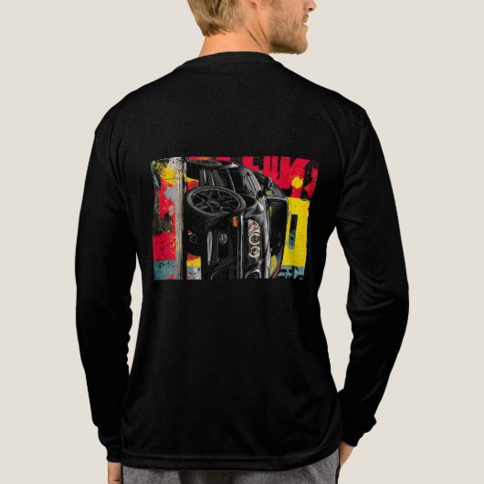 BMWE46 Tri-Blend SHIRT (Achterkant volledig)