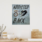 BMX 11, Copyright Karen J Williams Poster (Keuken)