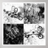 BMX 14, Copyright Karen J Williams Poster (Voorkant)