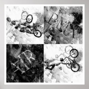 BMX 14, Copyright Karen J Williams Poster